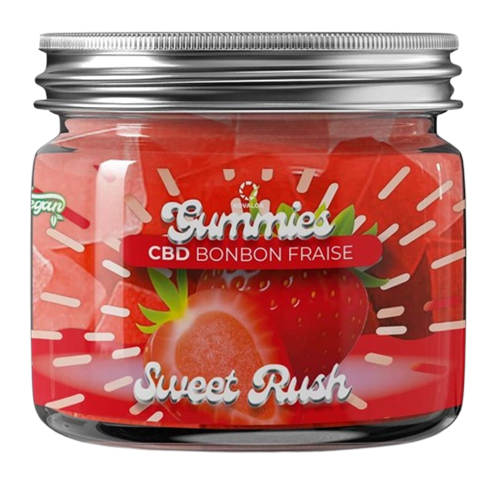 Gummies CBD Fraise